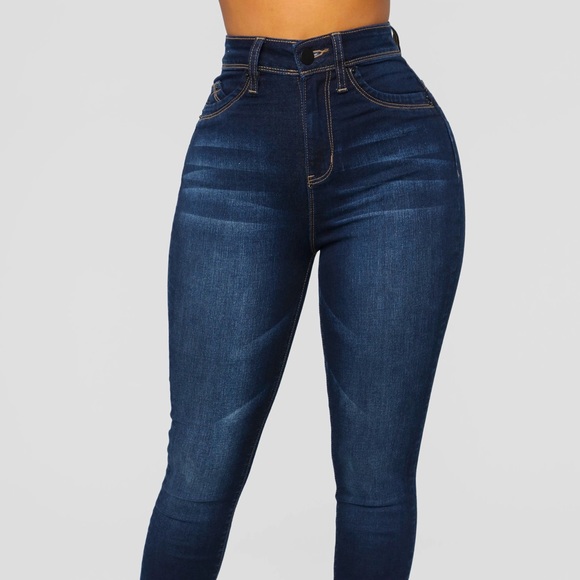*SOLD* NEW FN Booty Lifting Jeans - Dark Denim - size 9 - Picture 4 of 5